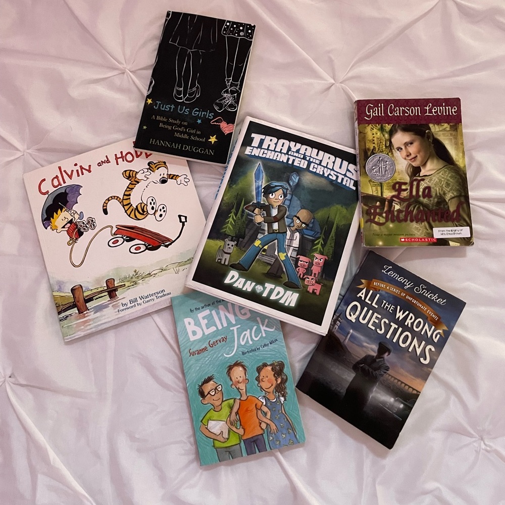 Book Bundle (Books can also be sold separate) Kids and Chapter books